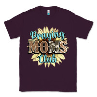 Plum praying moms club Classic Tee - NancyCooperArtShop