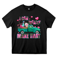 Black i can totally make that Heavy Core Tee - AdoDesignShop