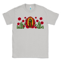 Moon Dust lady of Guadalupe cactus rose Classic Tee - JahusDesignShop