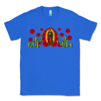 True Royal lady of Guadalupe cactus rose Classic Tee - JahusDesignShop