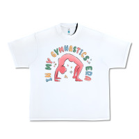 White in my gymnastics era shinning Urban Heavy Tee - MaliasSmallBusiness
