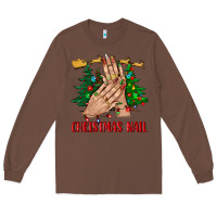 Chestnut christmas nail bbs Long Sleeve Tee - BundleAndBundleShop