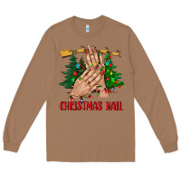 Toasted Coconut christmas nail bbs Long Sleeve Tee - BundleAndBundleShop