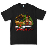 Black the church  chrıst is born Premium Tee - AdoDesignShop