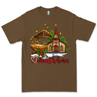 Cacao the church  chrıst is born Premium Tee - AdoDesignShop