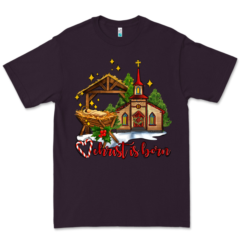 The Church  Chrıst Is Born Premium Tee by AdoDesignShop | Teevron