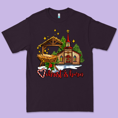 The Church  Chrıst Is Born Premium Tee Designed By Adodesignshop