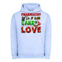 Pigment Grape Ice pharmacist do it with care and love christmas Urban Hoodie - FaDigitalArtStudio
