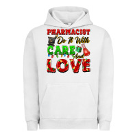 Pigment Lunar Rock pharmacist do it with care and love christmas Urban Hoodie - FaDigitalArtStudio