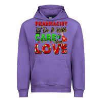 Tulip pharmacist do it with care and love christmas Urban Hoodie - FaDigitalArtStudio