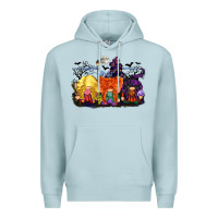 Blue Mist hocus pocus gnomes Premium Hoodie - CowGirlArtShop