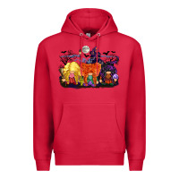 Cardinal hocus pocus gnomes Premium Hoodie - CowGirlArtShop