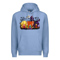 Colony Blue hocus pocus gnomes Premium Hoodie - CowGirlArtShop