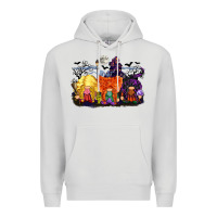 Dove Grey hocus pocus gnomes Premium Hoodie - CowGirlArtShop