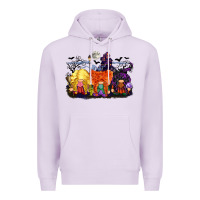 Lilac hocus pocus gnomes Premium Hoodie - CowGirlArtShop