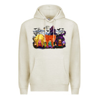 Oatmeal Heather hocus pocus gnomes Premium Hoodie - CowGirlArtShop