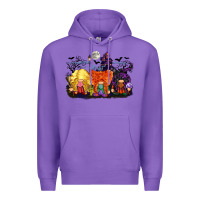 Purple hocus pocus gnomes Premium Hoodie - CowGirlArtShop