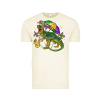 Vintage Arctic mardi gras tree rex Vintage Tee - MaliasSmallBusiness