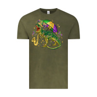 Mardi Gras Tree Rex Vintage Tee | Teevron