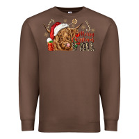 Chestnut merry christmas yall Premium Sweatshirt - CowGirlArtShop