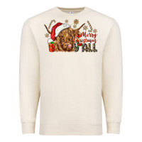 Sandshell merry christmas yall Premium Sweatshirt - CowGirlArtShop