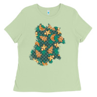 Matcha christmas gingerbread cookies patch Ladies Tee - BundleAndBundleShop
