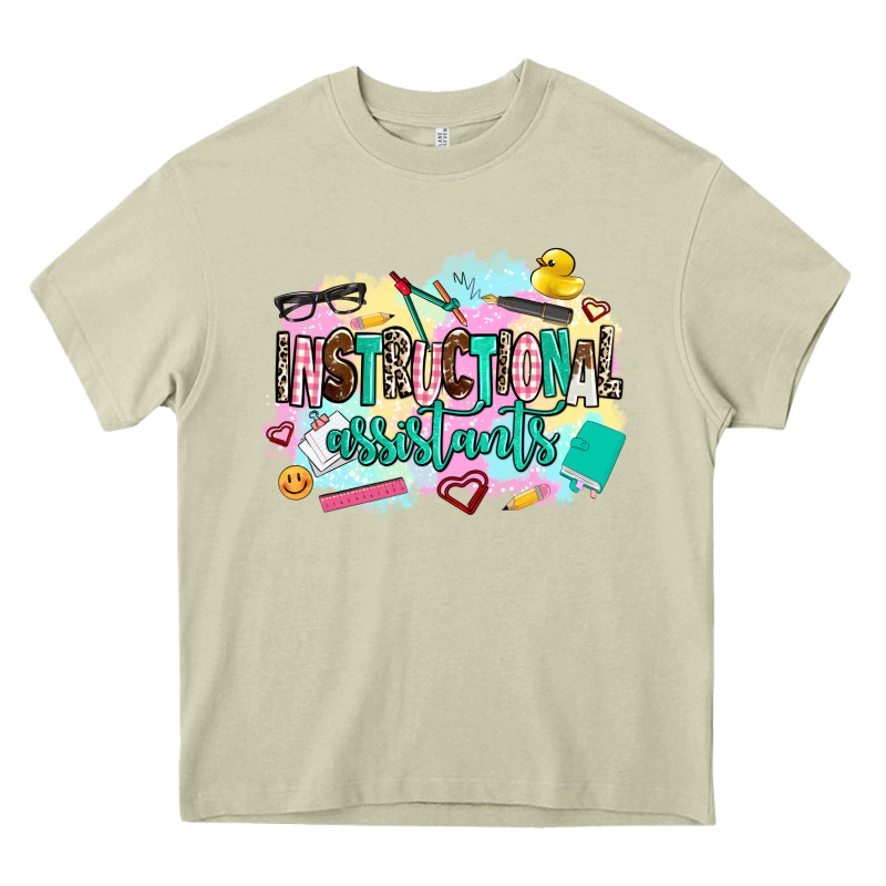 Instructional Assistant's Heavy Core Tee by AdoDesignShop | Teevron