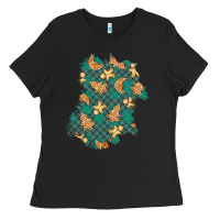 Black christmas gingerbread cookies patch Ladies Tee - BundleAndBundleShop