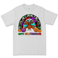 Dove Grey happy hallothanksmas Premium Tee - JahusDesignShop