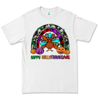 White happy hallothanksmas Premium Tee - JahusDesignShop