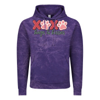 Cloud Purple xoxo hugs and kisses Vintage Hoodie - MaliasSmallBusiness