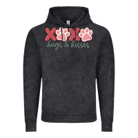 Vintage Black xoxo hugs and kisses Vintage Hoodie - MaliasSmallBusiness