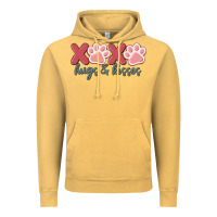 Vintage Mustard xoxo hugs and kisses Vintage Hoodie - MaliasSmallBusiness