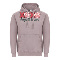 Vintage Zinc xoxo hugs and kisses Vintage Hoodie - MaliasSmallBusiness