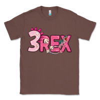 Chestnut pink three rex Classic Tee - MaliasSmallBusiness