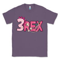 Lavender pink three rex Classic Tee - MaliasSmallBusiness