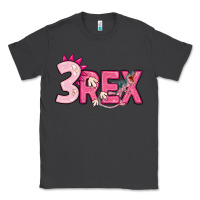 Smoke pink three rex Classic Tee - MaliasSmallBusiness