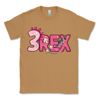 Toasted Coconut pink three rex Classic Tee - MaliasSmallBusiness
