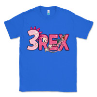 True Royal pink three rex Classic Tee - MaliasSmallBusiness