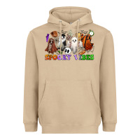 Mushroom spooky vibes sports ghosts Heavyweight Hoodie - CowGirlArtShop