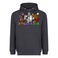 Spooky Vibes Sports Ghosts Heavyweight Hoodie | Teevron