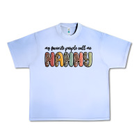 Grape Ice my favorite people call me nanny Urban Heavy Tee - MaliasSmallBusiness