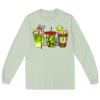 Matcha tennis coffee cups bbs Long Sleeve Tee - BundleAndBundleShop