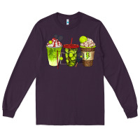 Plum tennis coffee cups bbs Long Sleeve Tee - BundleAndBundleShop