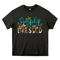 Asphalt simply blessed Heavy Core Tee - JahusDesignShop