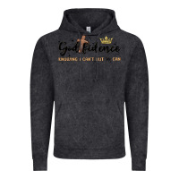 Vintage Black godfidence Vintage Hoodie - MaliasSmallBusiness