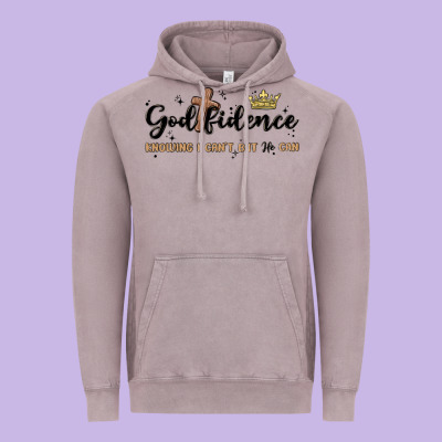 Godfidence Vintage Hoodie Designed By Maliassmallbusiness