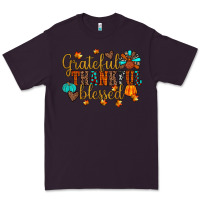 Plum grateful thankful blessed Premium Tee - JahusDesignShop