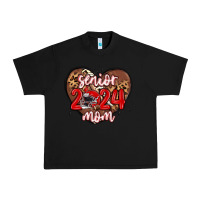 Black senior 2024 mom football Urban Heavy Tee - MaliasSmallBusiness