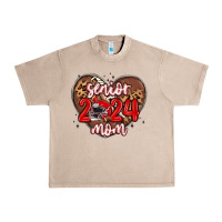 French Oak senior 2024 mom football Urban Heavy Tee - MaliasSmallBusiness